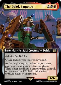The Dalek Emperor (Extended Art), Universes Beyond: Doctor Who