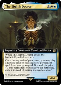 The Eighth Doctor (Extended Art) (Surge Foil), Universes Beyond: Doctor Who