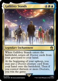 Gallifrey Stands (Surge Foil), Universes Beyond: Doctor Who