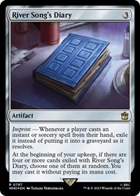 River Song's Diary (Surge Foil), Universes Beyond: Doctor Who