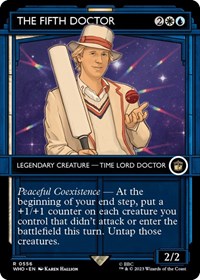 The Fifth Doctor (Showcase), Universes Beyond: Doctor Who