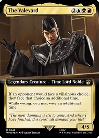The Valeyard (Extended Art) (Surge Foil), Universes Beyond: Doctor Who