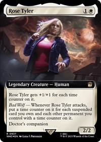 Rose Tyler (Extended Art) (Surge Foil), Universes Beyond: Doctor Who
