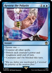 Reverse the Polarity (Surge Foil), Universes Beyond: Doctor Who