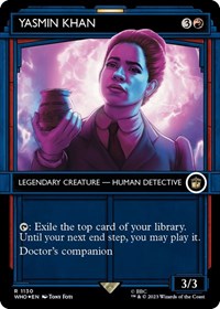 Yasmin Khan (Showcase) (Surge Foil), Universes Beyond: Doctor Who