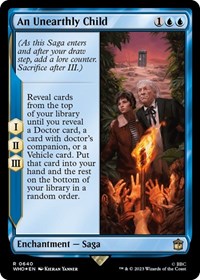 An Unearthly Child (Surge Foil), Universes Beyond: Doctor Who
