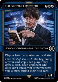 The Second Doctor (Showcase) (Surge Foil), Universes Beyond: Doctor Who