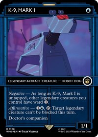 K-9, Mark I (Showcase) (Surge Foil), Universes Beyond: Doctor Who
