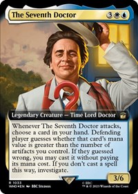 The Seventh Doctor (Extended Art) (Surge Foil), Universes Beyond: Doctor Who