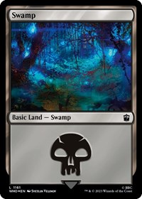 Swamp (1161) (Surge Foil), Universes Beyond: Doctor Who