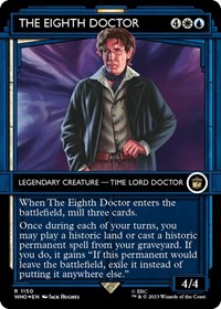 The Eighth Doctor (Showcase) (Surge Foil), Universes Beyond: Doctor Who