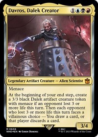 Davros, Dalek Creator (Surge Foil), Universes Beyond: Doctor Who