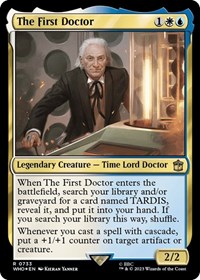 The First Doctor (Surge Foil), Universes Beyond: Doctor Who