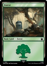Forest (1164) (Surge Foil), Universes Beyond: Doctor Who