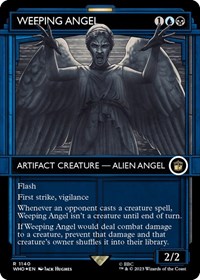 Weeping Angel (Showcase) (Surge Foil), Universes Beyond: Doctor Who