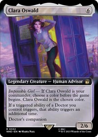 Clara Oswald (Extended Art), Universes Beyond: Doctor Who