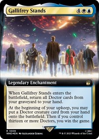 Gallifrey Stands (Extended Art) (Surge Foil), Universes Beyond: Doctor Who
