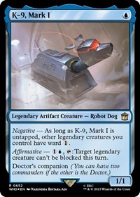 K-9, Mark I (Surge Foil), Universes Beyond: Doctor Who