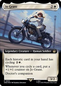 Jo Grant (Extended Art) (Surge Foil), Universes Beyond: Doctor Who