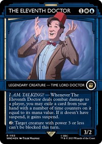 The Eleventh Doctor (Showcase) (Surge Foil), Universes Beyond: Doctor Who