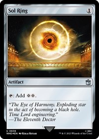Sol Ring (Surge Foil), Universes Beyond: Doctor Who