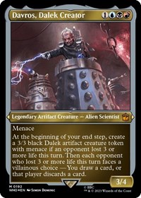 Davros, Dalek Creator (Display Commander) - Thick Stock, Universes Beyond: Doctor Who