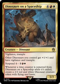 Dinosaurs on a Spaceship, Universes Beyond: Doctor Who