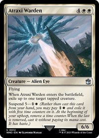 Atraxi Warden, Universes Beyond: Doctor Who