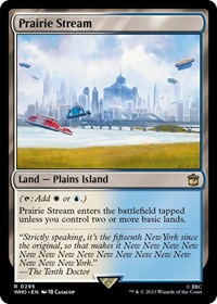 Prairie Stream, Universes Beyond: Doctor Who