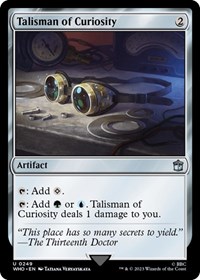 Talisman of Curiosity, Universes Beyond: Doctor Who