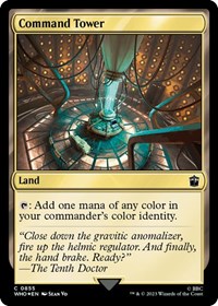 Command Tower (0855) (Surge Foil), Universes Beyond: Doctor Who