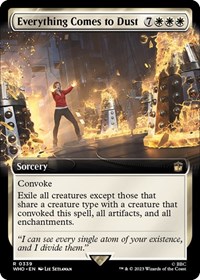 Everything Comes to Dust (Extended Art), Universes Beyond: Doctor Who