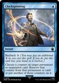 Clockspinning, Universes Beyond: Doctor Who