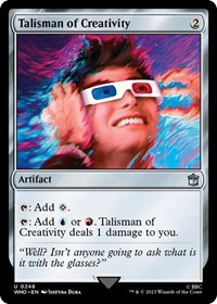 Talisman of Creativity, Universes Beyond: Doctor Who