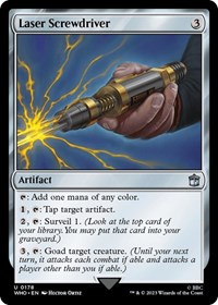 Laser Screwdriver, Universes Beyond: Doctor Who