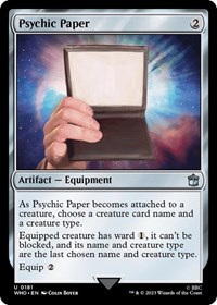 Psychic Paper, Universes Beyond: Doctor Who