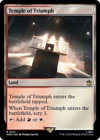 Temple of Triumph, Universes Beyond: Doctor Who