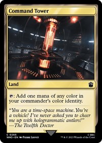 Command Tower (0265), Universes Beyond: Doctor Who