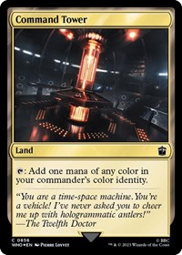 Command Tower (0856) (Surge Foil), Universes Beyond: Doctor Who