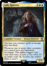 Sally Sparrow (Surge Foil), Universes Beyond: Doctor Who