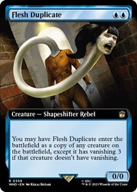 Flesh Duplicate (Extended Art), Universes Beyond: Doctor Who