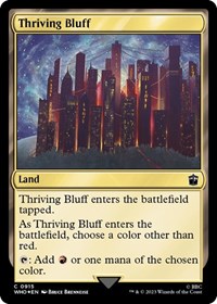 Thriving Bluff (Surge Foil), Universes Beyond: Doctor Who