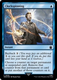 Clockspinning (Surge Foil), Universes Beyond: Doctor Who