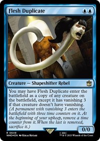 Flesh Duplicate (Surge Foil), Universes Beyond: Doctor Who