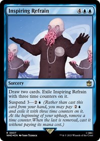 Inspiring Refrain (Surge Foil), Universes Beyond: Doctor Who