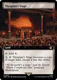 Thespian's Stage (Extended Art), Universes Beyond: Doctor Who