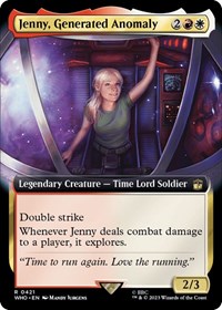 Jenny, Generated Anomaly (Extended Art), Universes Beyond: Doctor Who