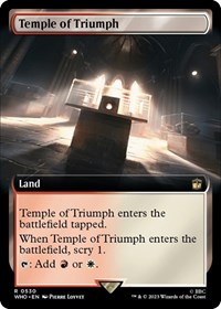 Temple of Triumph (Extended Art), Universes Beyond: Doctor Who