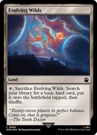 Evolving Wilds (Surge Foil), Universes Beyond: Doctor Who