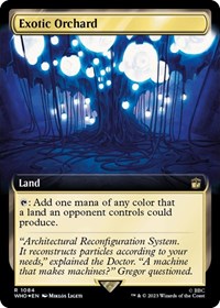 Exotic Orchard (Extended Art) (Surge Foil), Universes Beyond: Doctor Who